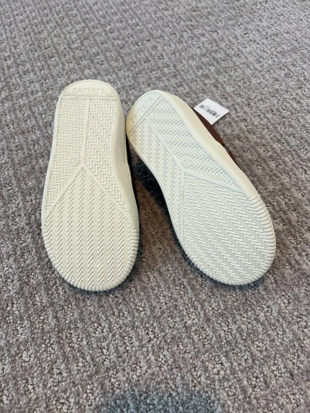 Toddler Faux Leather Casual Sneakers